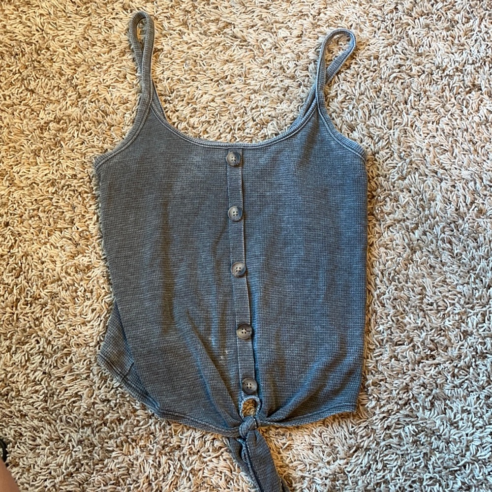 American eagle dark grey tank